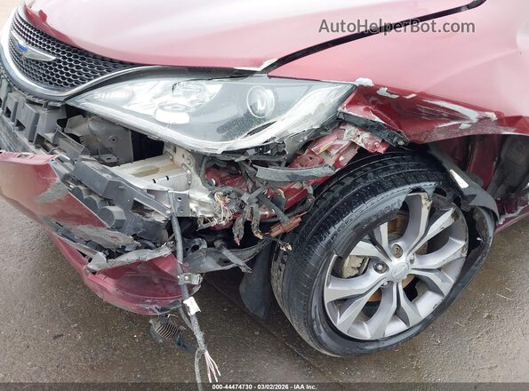 2C4RC1GG4JR289088 2018 CHRYSLER PACIFICA Burgundy Front view