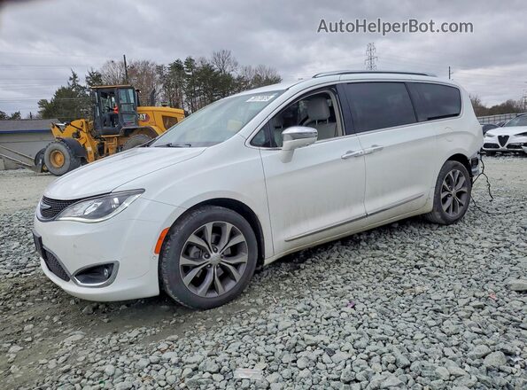 2C4RC1GG5HR620531 2017 CHRYSLER PACIFICA White წინა მარცხენა ხედი სამი მეოთხედიდან