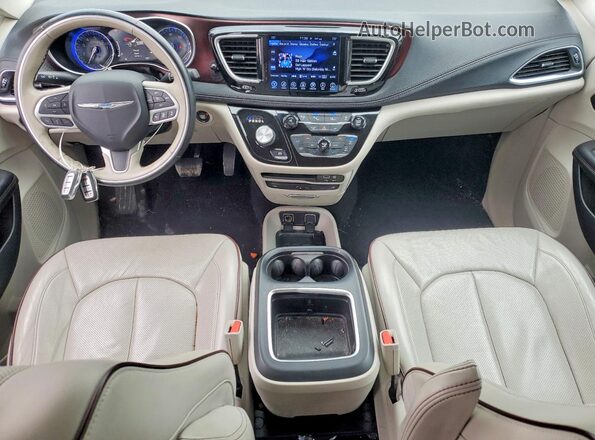 2C4RC1GG5HR620531 2017 CHRYSLER PACIFICA White წინა პანელის ხედი