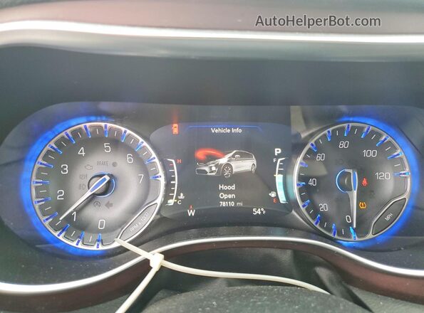 2C4RC1GG5HR620531 2017 CHRYSLER PACIFICA White ხელსაწყოთა პანელის ხედი