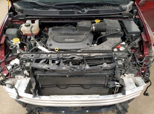 2C4RC1GG5JR259968 2018 CHRYSLER PACIFICA Красный Вид подкапотного пространства