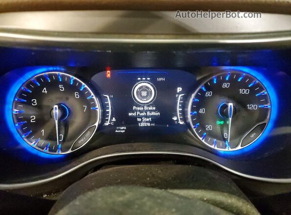 2C4RC1GGXKR552153 2019 CHRYSLER PACIFICA Серебряный Вид щитка приборов