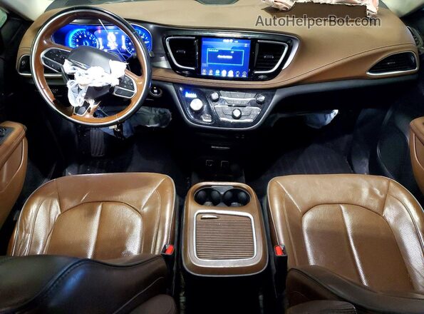 2C4RC1GGXKR552153 2019 CHRYSLER PACIFICA Серебряный Вид панели приборов