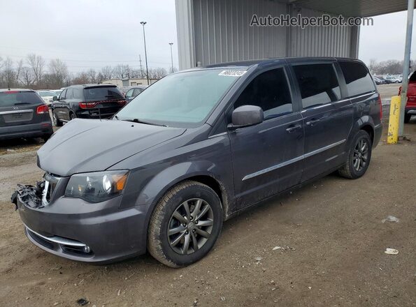 2C4RC1HG5GR113657 2016 CHRYSLER TOWN Угольный Передняя левая четверть
