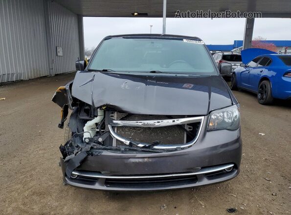 2C4RC1HG5GR113657 2016 CHRYSLER TOWN Угольный Вид спереди