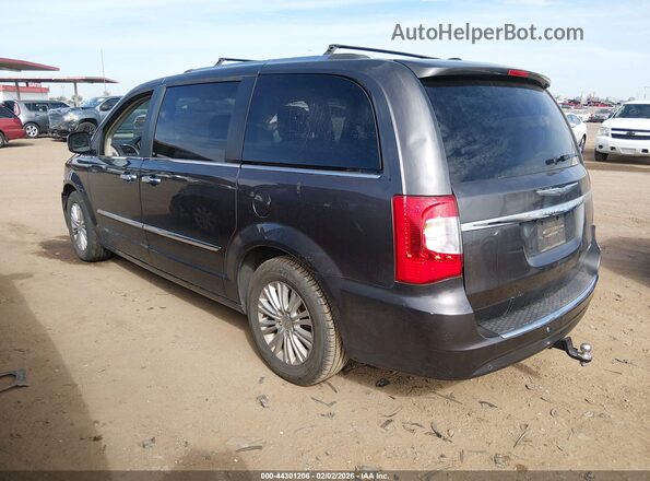 2C4RC1JG6GR200302 2016 CHRYSLER TOWN & COUNTRY Черный Задняя левая четверть