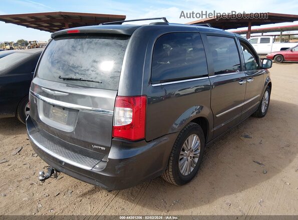 2C4RC1JG6GR200302 2016 CHRYSLER TOWN & COUNTRY Черный Задняя правая четверть