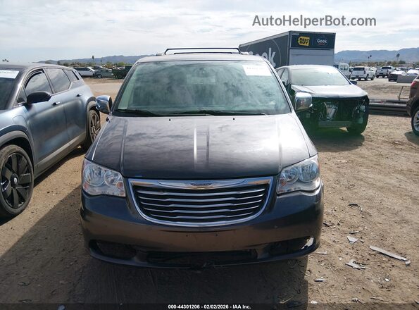 2C4RC1JG6GR200302 2016 CHRYSLER TOWN & COUNTRY Черный Вид щитка приборов