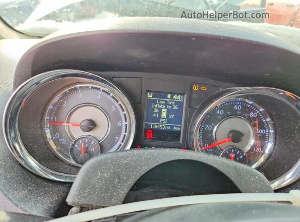 2C4RC1JG6GR232456 2016 CHRYSLER TOWN Черный Вид щитка приборов
