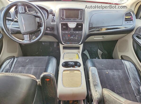 2C4RC1JG6GR232456 2016 CHRYSLER TOWN Черный Вид панели приборов
