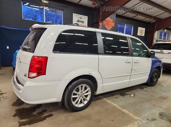 2C4RDGCG0GR327706 2016 DODGE GRAND Белый Задняя правая четверть