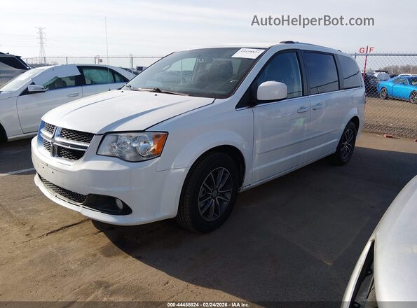 2C4RDGCG1HR554369 2017 DODGE GRAND CARAVAN Белый Передняя левая четверть