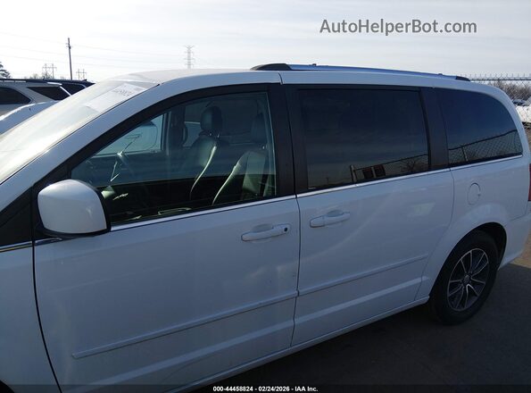 2C4RDGCG1HR554369 2017 DODGE GRAND CARAVAN Белый Панорамный вид салона 360°