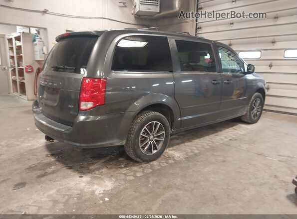 2C4RDGCG2HR599840 2017 DODGE GRAND CARAVAN Серый Задняя правая четверть