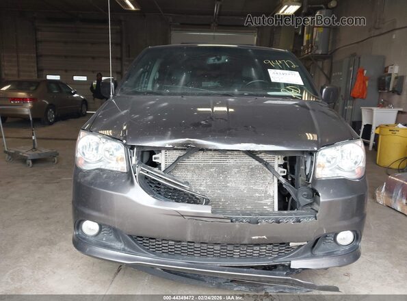 2C4RDGCG2HR599840 2017 DODGE GRAND CARAVAN Серый Вид щитка приборов