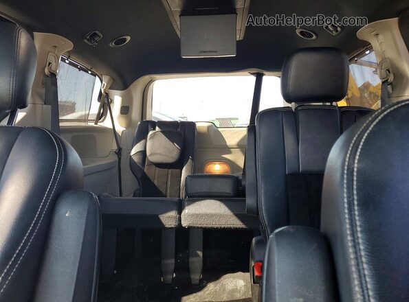 2C4RDGCG3GR383381 2016 DODGE GRAND Белый Вид задних сидений