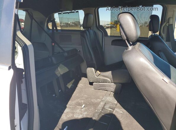 2C4RDGCG3GR383381 2016 DODGE GRAND Белый Вид задней части салона