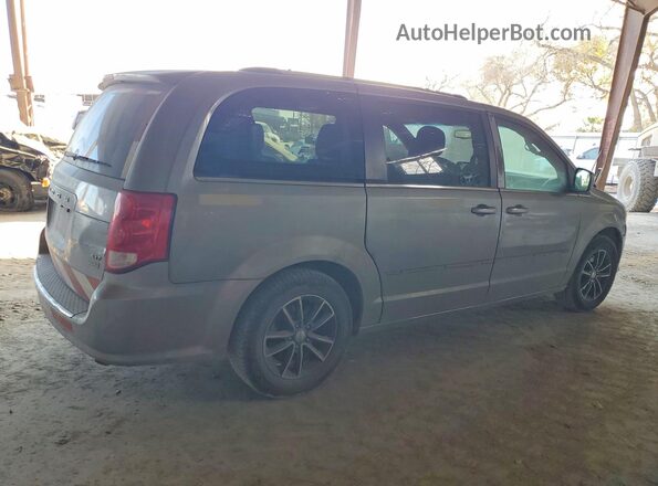 2C4RDGCG3HR869321 2017 DODGE GRAND Серебряный Задняя правая четверть