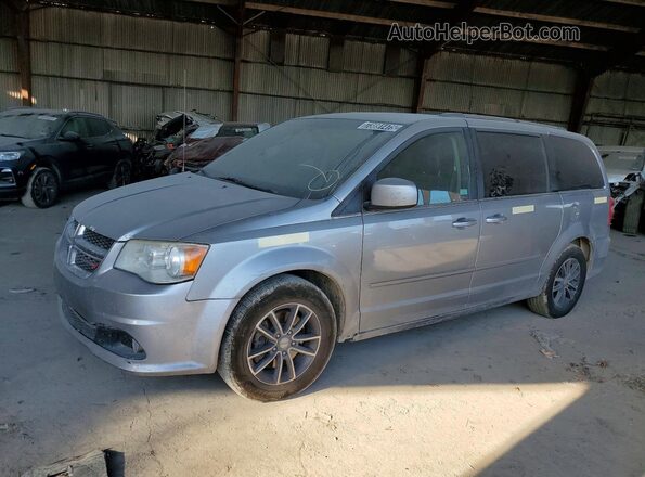 2C4RDGCG3HR869321 2017 DODGE GRAND Серебряный Передняя левая четверть