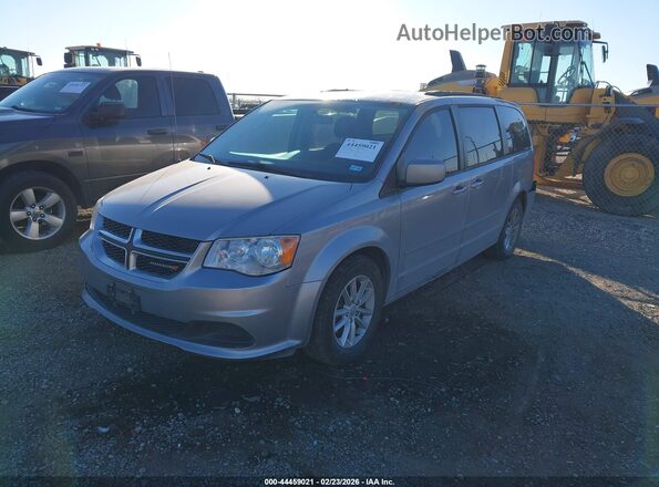 2C4RDGCG5GR209439 2016 DODGE GRAND CARAVAN Серебряный Передняя левая четверть