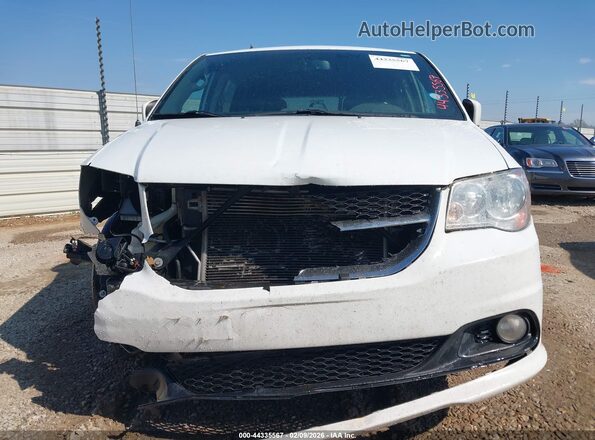 2C4RDGCG5HR604139 2017 DODGE GRAND CARAVAN Белый Вид щитка приборов