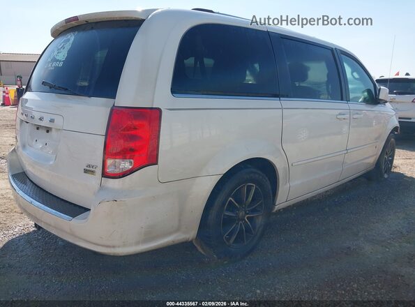 2C4RDGCG5HR604139 2017 DODGE GRAND CARAVAN Белый Задняя правая четверть