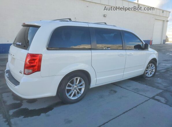 2C4RDGCG6GR318511 2016 DODGE GRAND Белый Задняя правая четверть