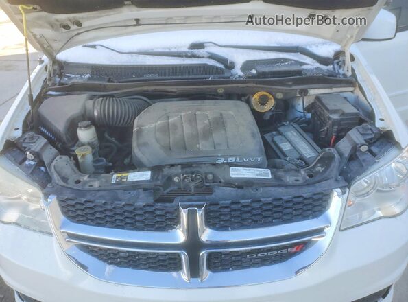 2C4RDGCG6GR318511 2016 DODGE GRAND Белый Вид подкапотного пространства