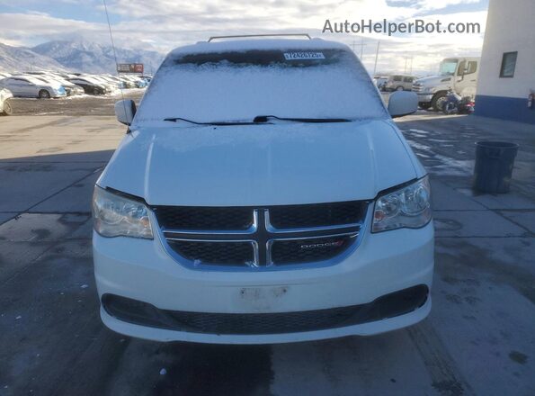 2C4RDGCG6GR318511 2016 DODGE GRAND Белый Вид спереди