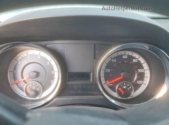 2C4RDGCG6GR318511 2016 DODGE GRAND Белый Вид щитка приборов