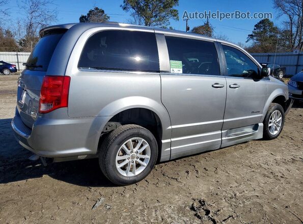 2C4RDGCG7KR736312 2019 DODGE GRAND Silver Tył prawy