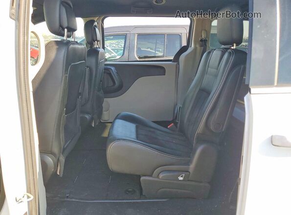 2C4RDGCG8KR656002 2019 DODGE GRAND White Вид задньої частини салону