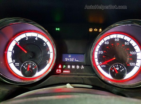 2C4RDGCG8KR800213 2019 DODGE GRAND Серый Вид щитка приборов
