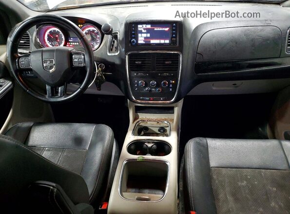 2C4RDGCG8KR800213 2019 DODGE GRAND Серый Вид панели приборов