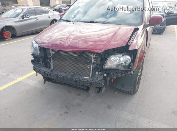 2C4RDGEG0JR219476 2018 DODGE GRAND CARAVAN Красный Вид спереди