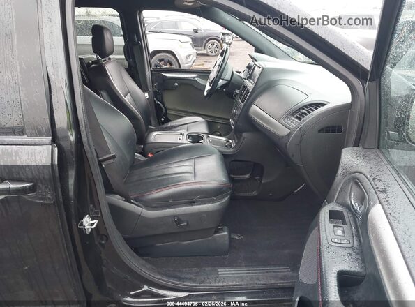2C4RDGEG4KR595387 2019 DODGE GRAND CARAVAN Black Vista interior delantera