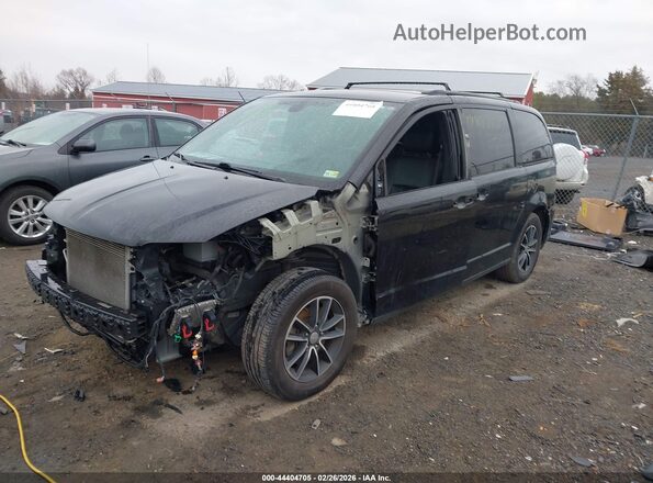 2C4RDGEG4KR595387 2019 DODGE GRAND CARAVAN Black Vista tres cuartos delantera izquierda