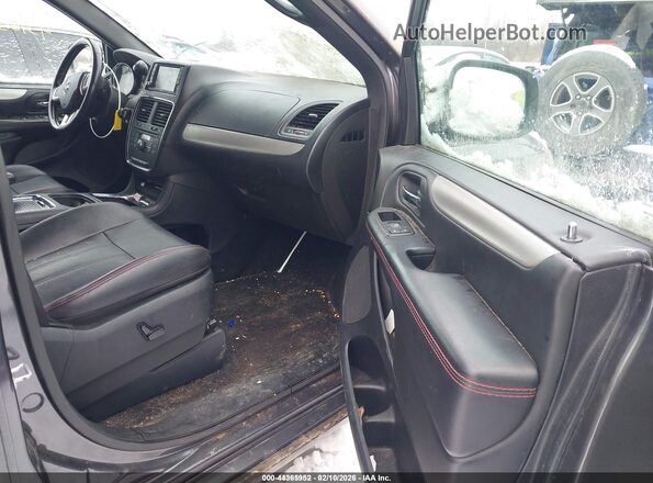 2C4RDGEG8LR188027 2020 DODGE GRAND CARAVAN Gray Front interior view