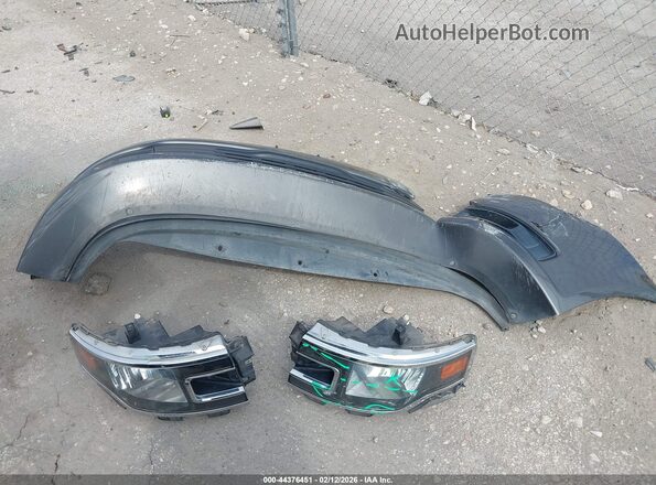 2FMGK5B80JBA06742 2018 FORD FLEX Серый Вид щитка приборов