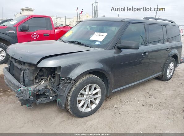 2FMGK5B80JBA06742 2018 FORD FLEX Серый Передняя левая четверть