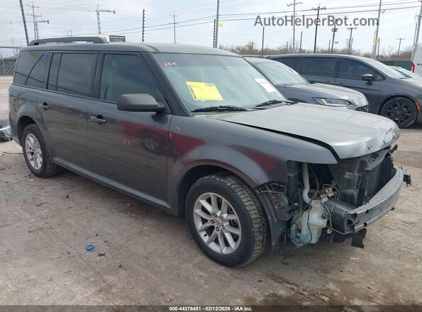 2FMGK5B80JBA06742 2018 FORD FLEX Серый Передняя правая четверть