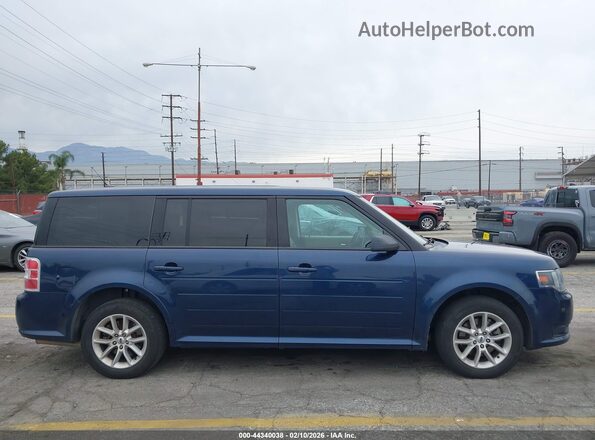 2FMGK5B83HBA02694 2017 FORD FLEX Синий Вид задней части салона