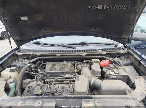 2FMGK5B83HBA02694 2017 FORD FLEX Синий Вид сзади
