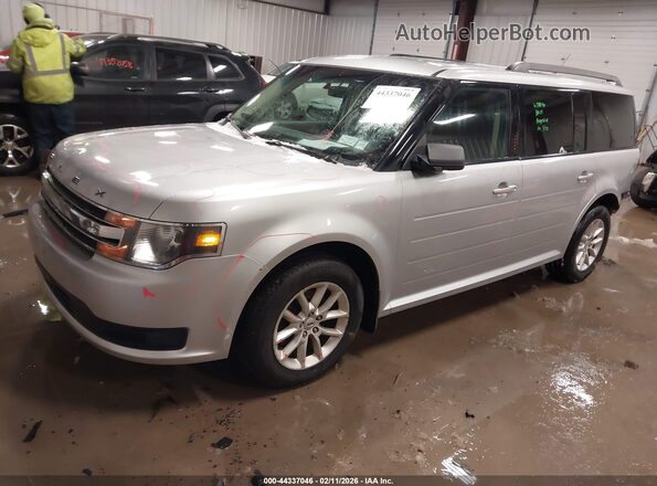 2FMGK5B84JBA08459 2018 FORD FLEX Серый Передняя левая четверть