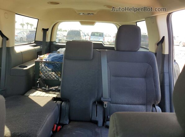 2FMGK5B85JBA16344 2018 FORD FLEX Gray Widok tylnych siedzeń