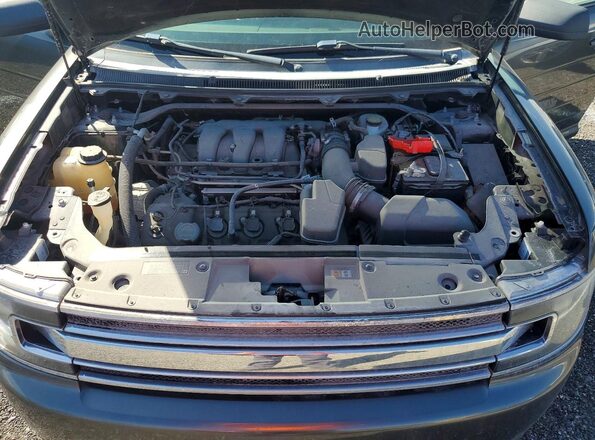 2FMGK5B85JBA16344 2018 FORD FLEX Gray Widok komory silnika