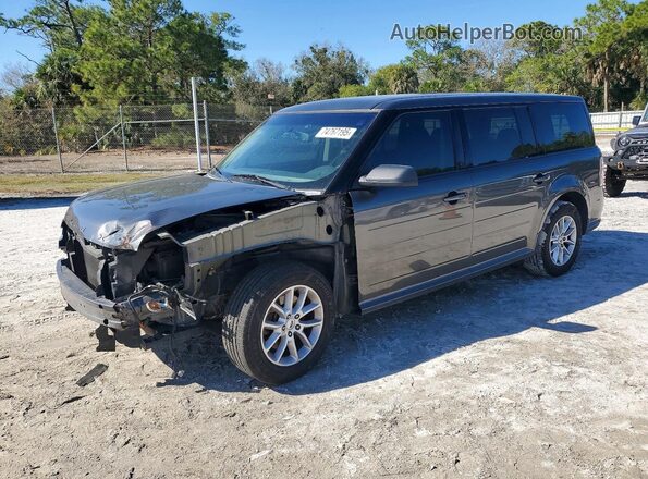 2FMGK5B85KBA06706 2019 FORD FLEX Silver Front left