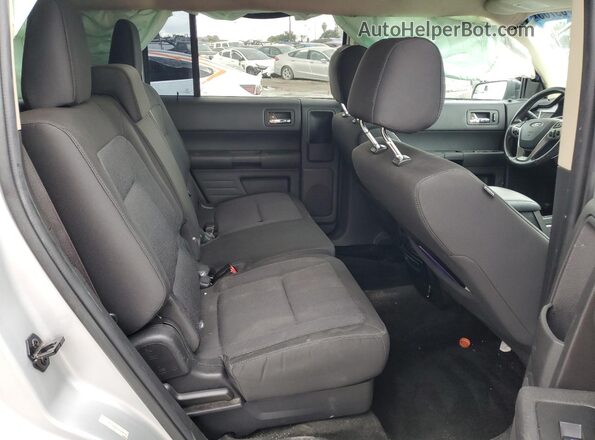 2FMGK5B86HBA09347 2017 FORD FLEX Gray Rear interior view