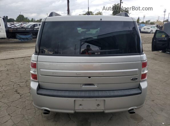 2FMGK5B86HBA09347 2017 FORD FLEX Gray Rear view