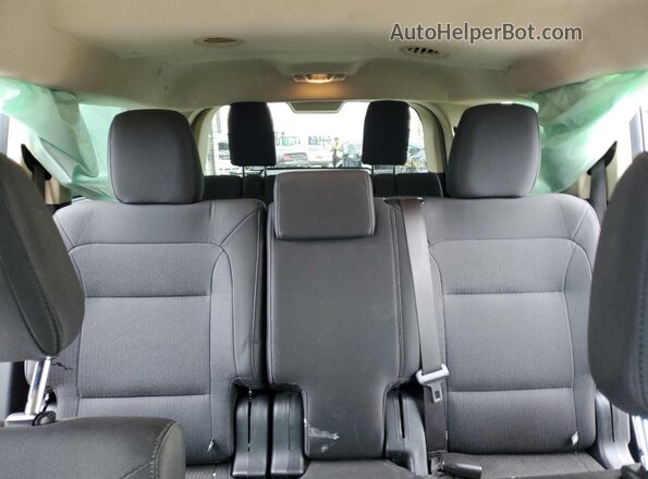 2FMGK5B86HBA09347 2017 FORD FLEX Gray Rear seats view